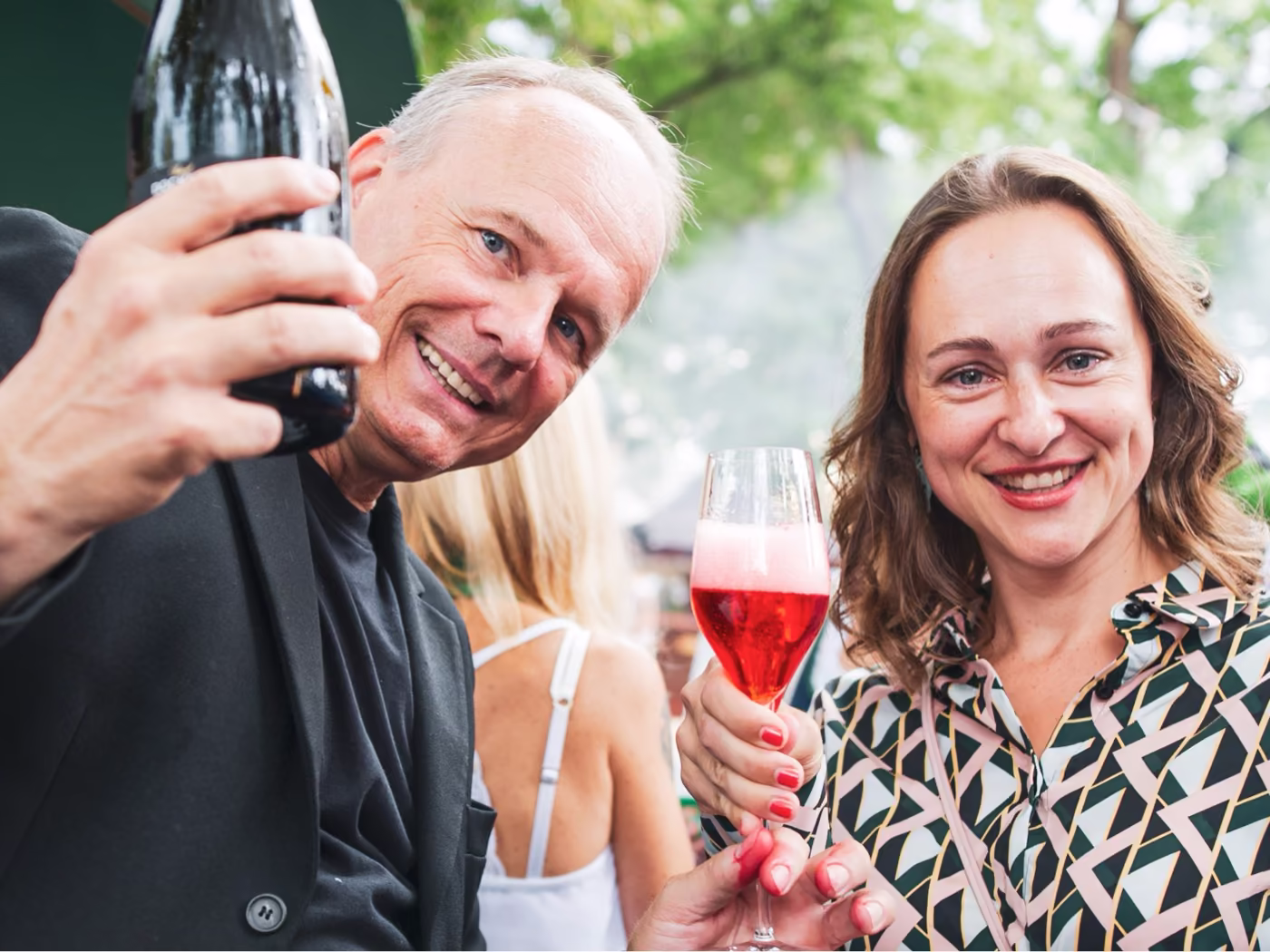Magic Drinks Show beim Brantner-Volksfest