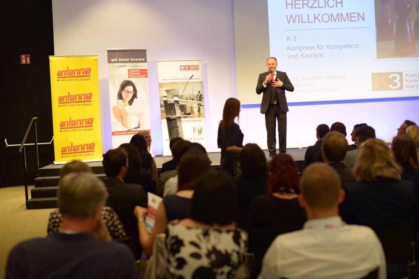 Moderation einer Firmenfeier