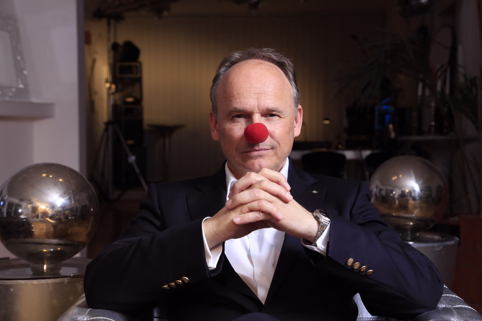 Axel Blanck als Entertainer